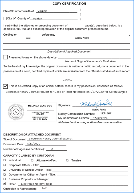 Export Your Notary Journal – Proof Help Center