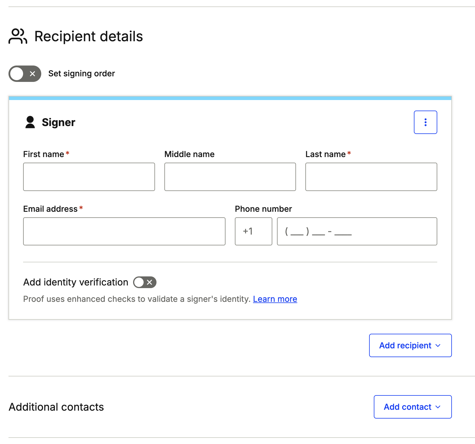 recipient details esign transaction creation.png