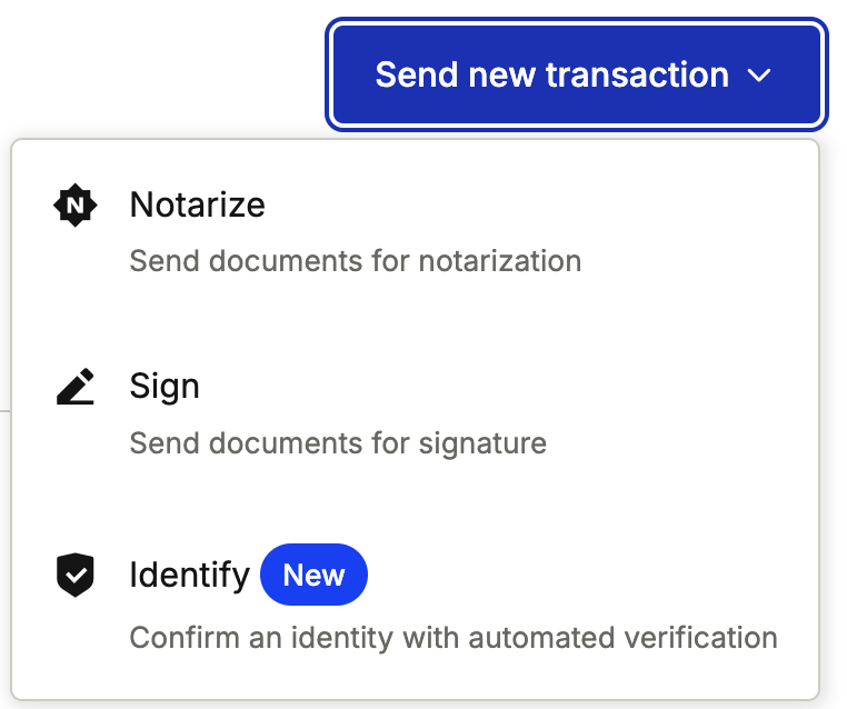 send new transaction menu business.png