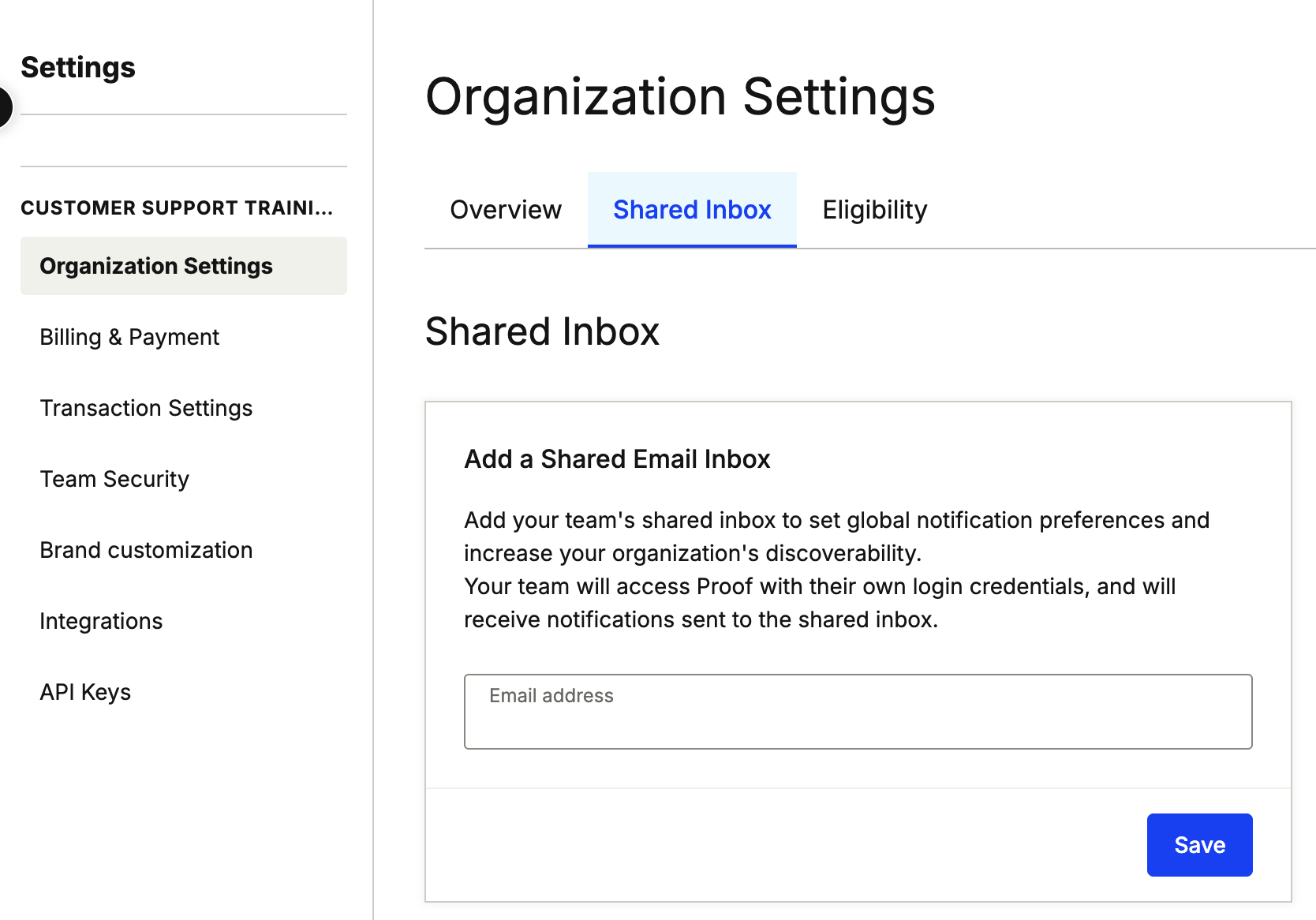 shared inbox real estate organization settings.png