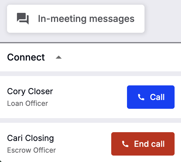 end call real estate closing contact meeting
