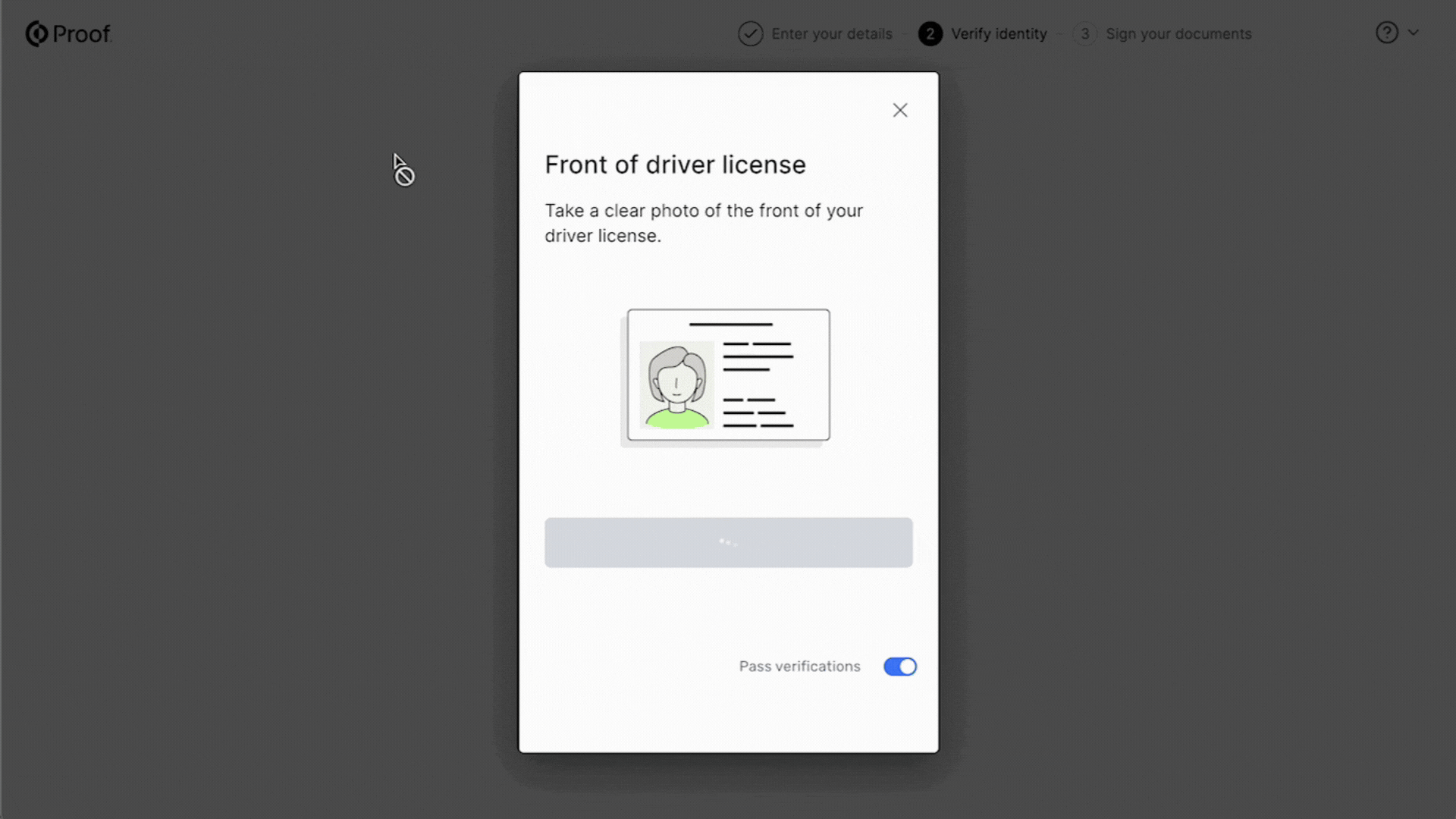 One identity per email illustration